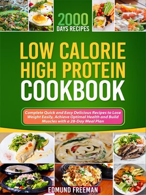 cover image of LOW CALORIE HIGH PROTEIN COOKBOOK
